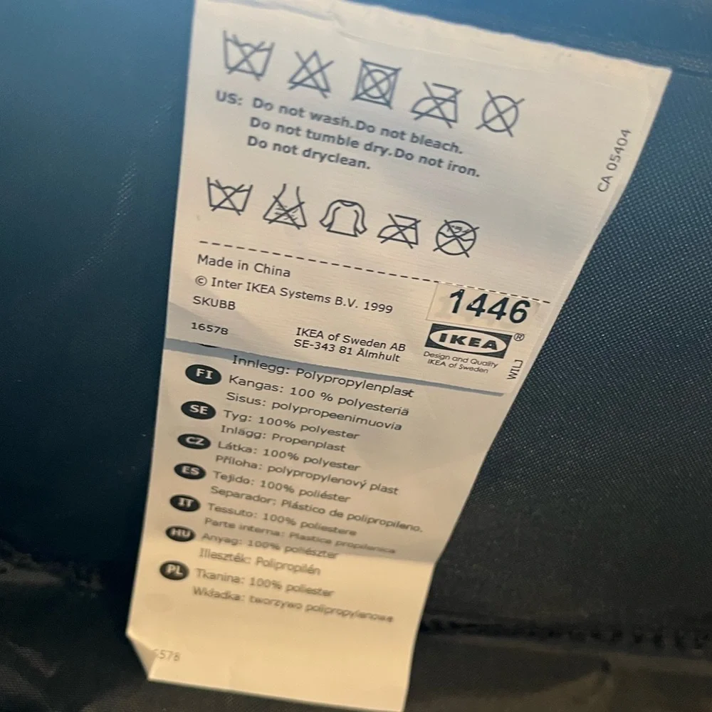 IKEA drawer organizers, mint and black